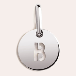 Mini Medallion Letter Plata