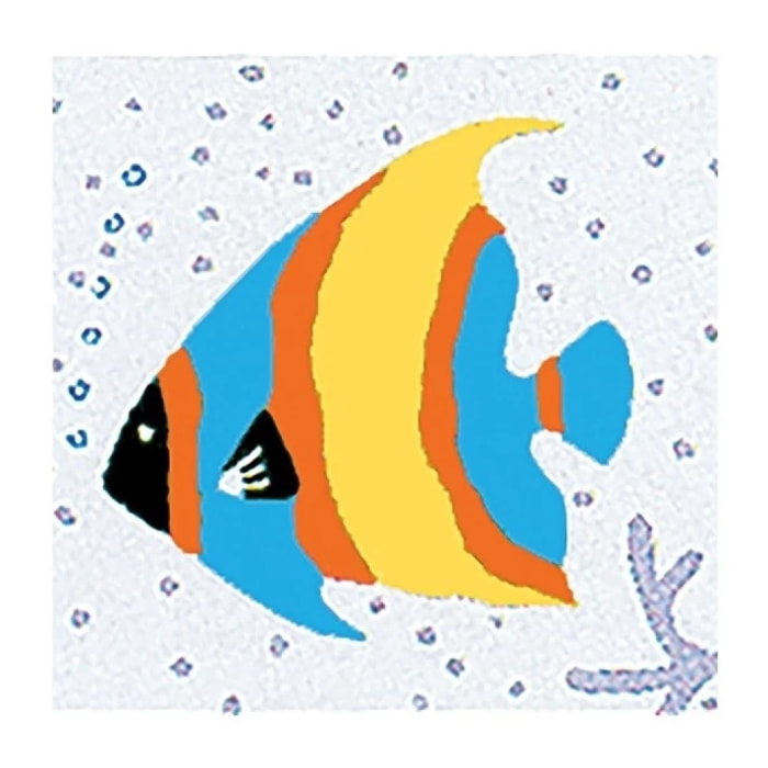 Rideau de douche PEVA FISH 180x200cm Multicolor motif poissons Spirella