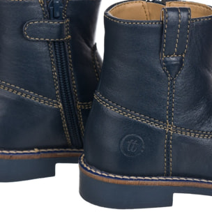 Bota campera en piel