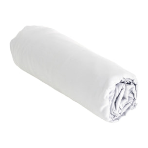 Protège Matelas Songe, Coton Gratté, 200 gr m², Bonnet 30 cm, Blanc, Respirant, Confort Doux, Fabrication Française, Lavable