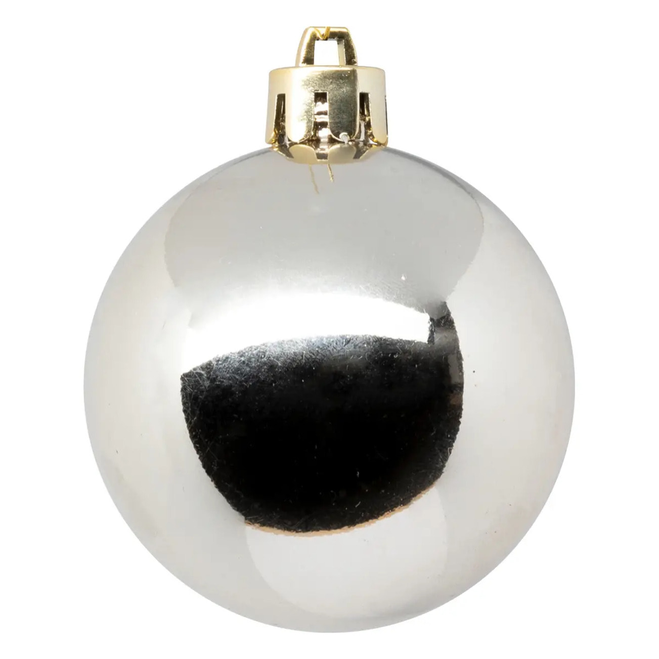 Boule de Noël plastique 60mm x9 nude