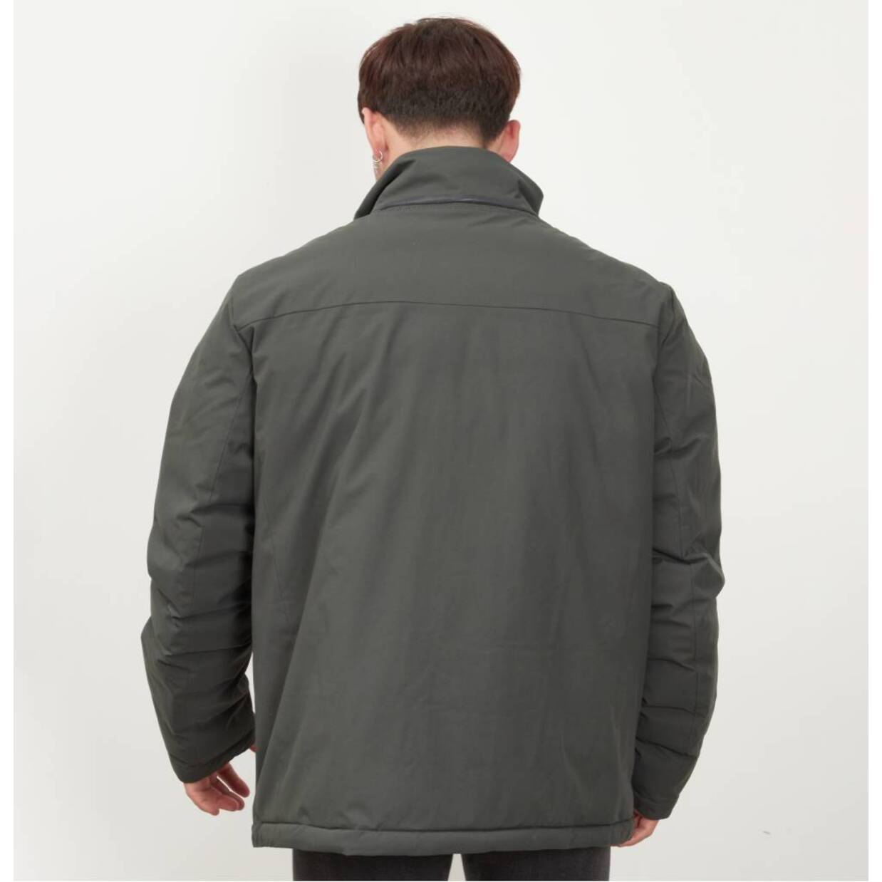 Abrigos Hombre de la marca GEOX  modelo M SPHERICA SHORT JAC VERDE