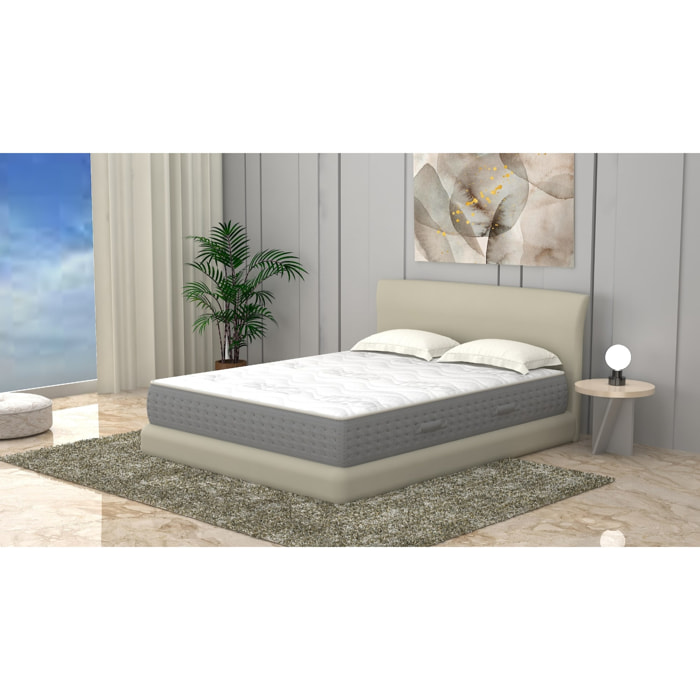 Materasso MemoryFoam light,zone differenziate,traspirante 90x190x28 cm