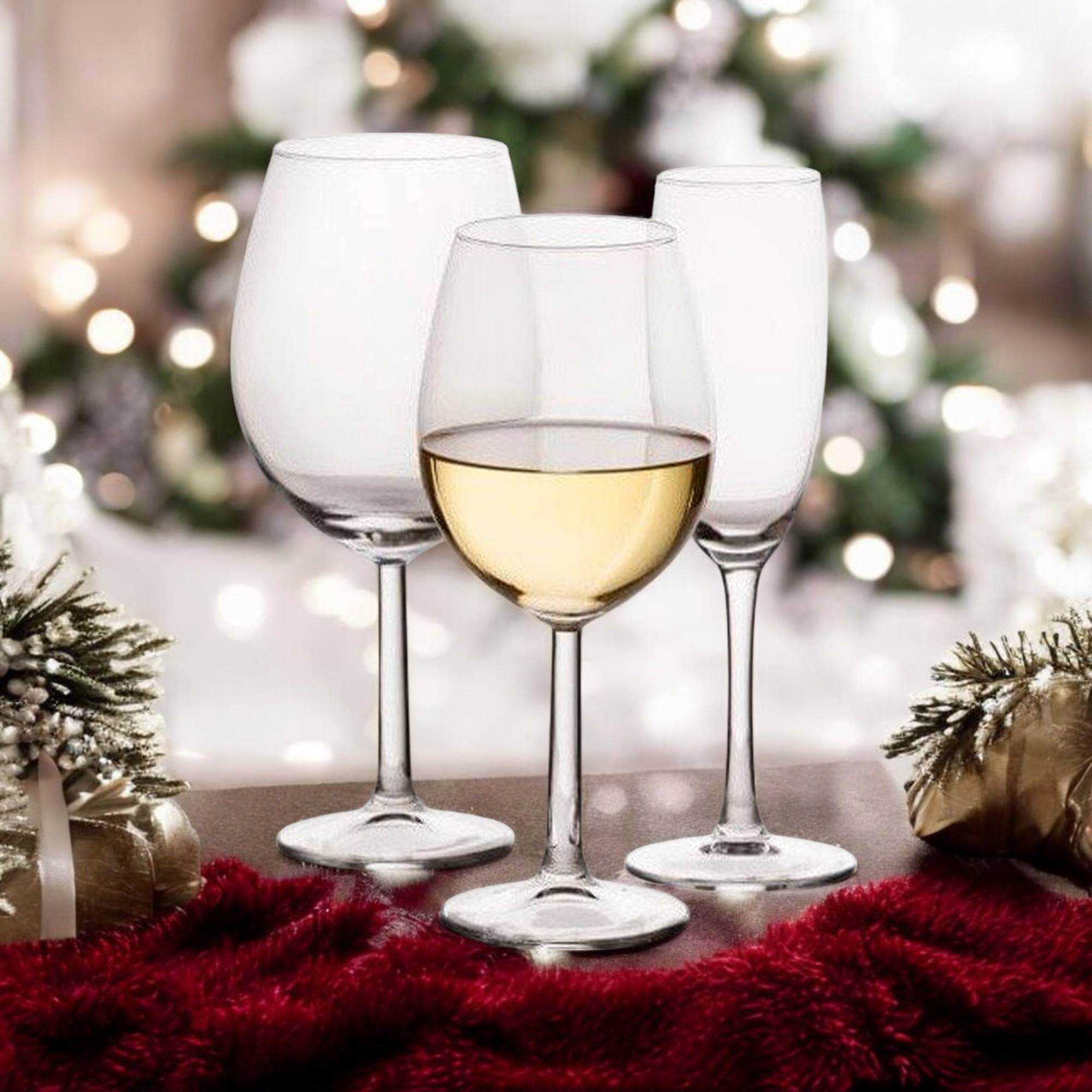 set de 18 copas de vino y champagne