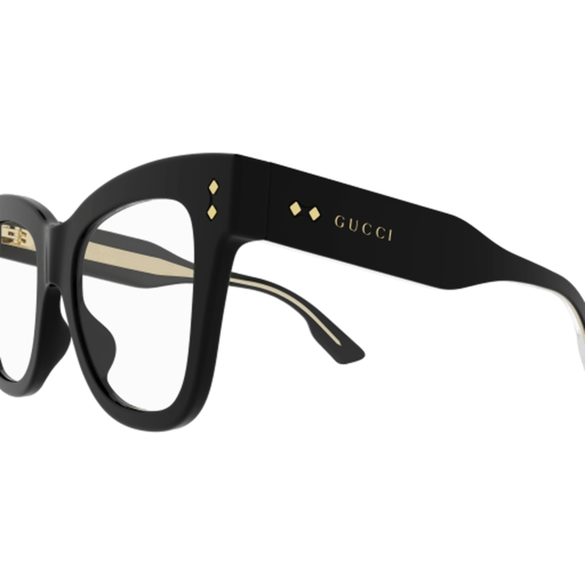 Gafas de Vista Gucci GG1082O-001 de Acetato Mujer 50 mm