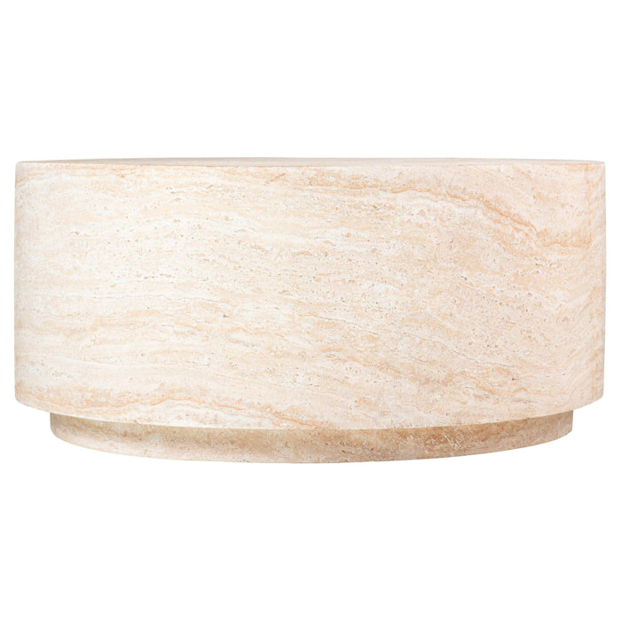 Mesa Centro Marrón Sedit 90x90x40 Cm