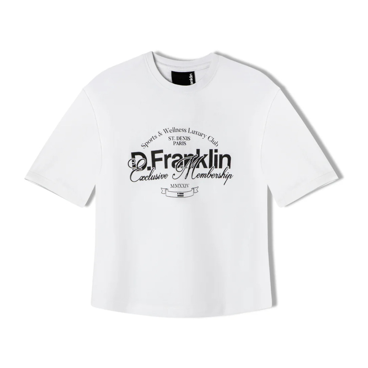 Camiseta de Mujer St.Denis Club Blanco / Negro D.Franklin