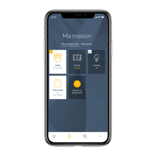 Pack TaHoma switch + 1 prise connectée io - Commande intelligente compatible io, RTS, Zigbee 3.0, Multiprotocole & Multimarque