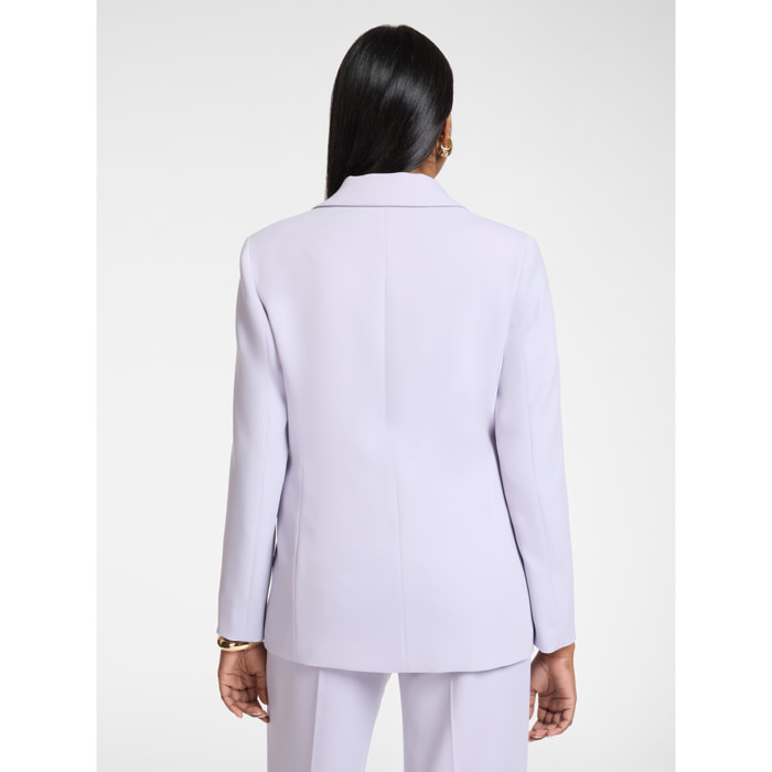 Elena Mirò - Blazer strutturato in cady - Viola