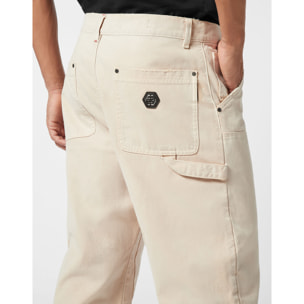 PHILIPP PLEIN Denim Trousers Loose Fit