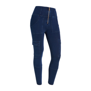 Jeggings WR.UP® stile cargo con vita alta e lunghezza 7/8