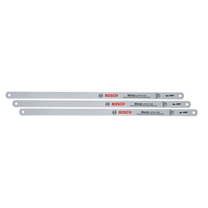 3 lames de scie à métaux de 300 mm à 24 dpp - BOSCH - 1600A032UM