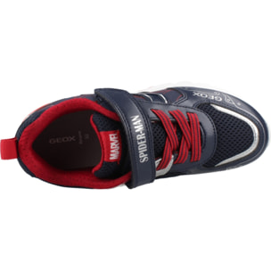 Zapatillas Niño de la marca GEOX  modelo J CIBERDRON BOY AZUL