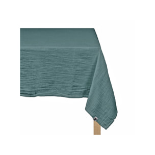 Nappe 150 x 250 cm double gaze de coton gaufrée - 9 coloris - GAIA