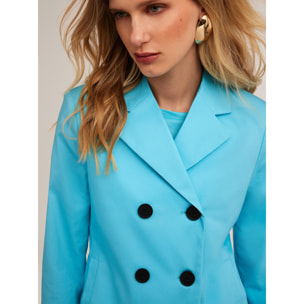 Motivi - Chaqueta de traje cruzada - Light - blue