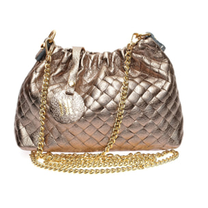 Borsa a spalla Anna Luchini Giallo