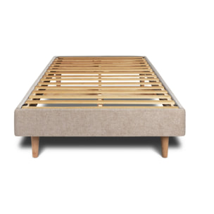 Sommier Kit Tissu Ep14 - pieds bois
