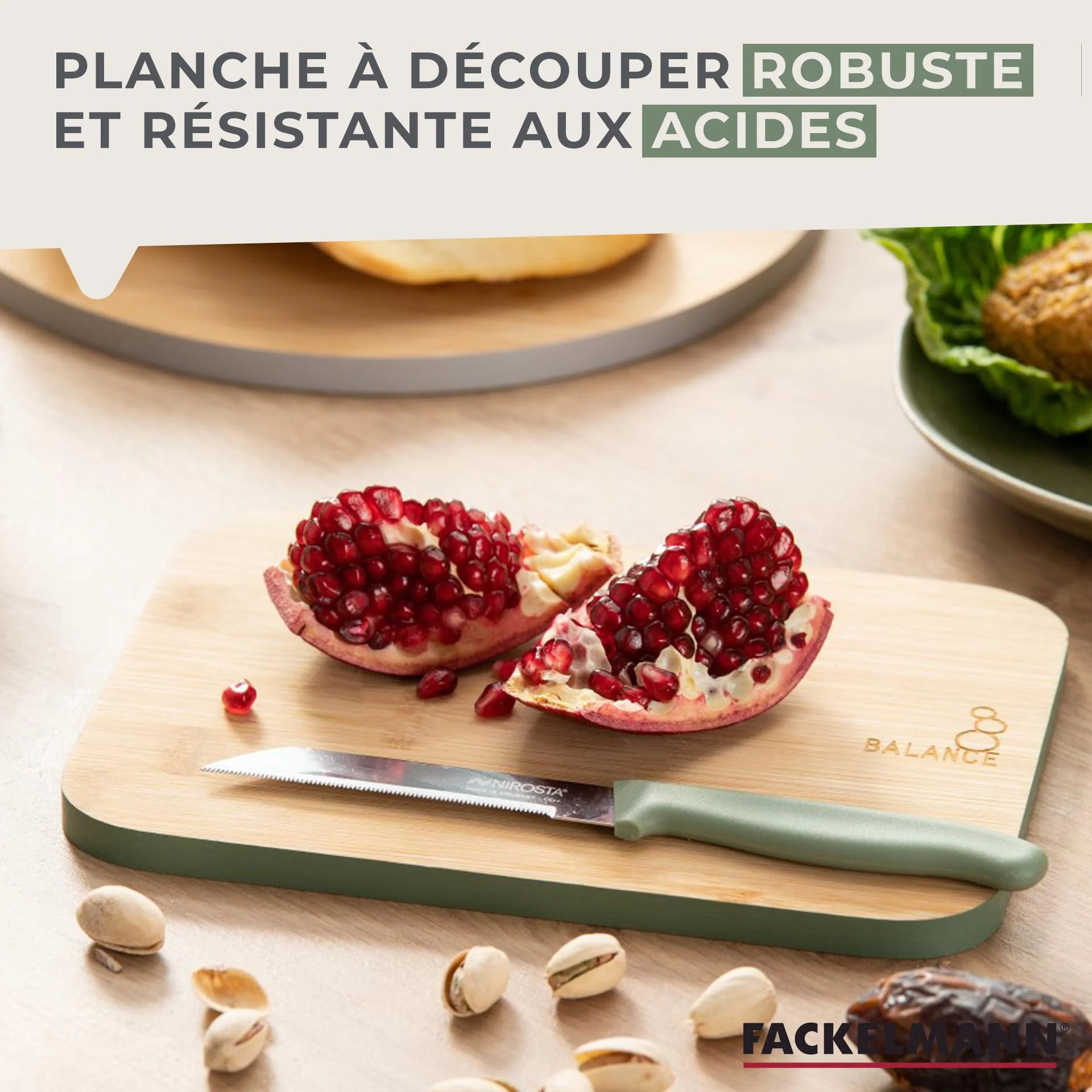 Planche à découper en bambou Fackelmann Balance