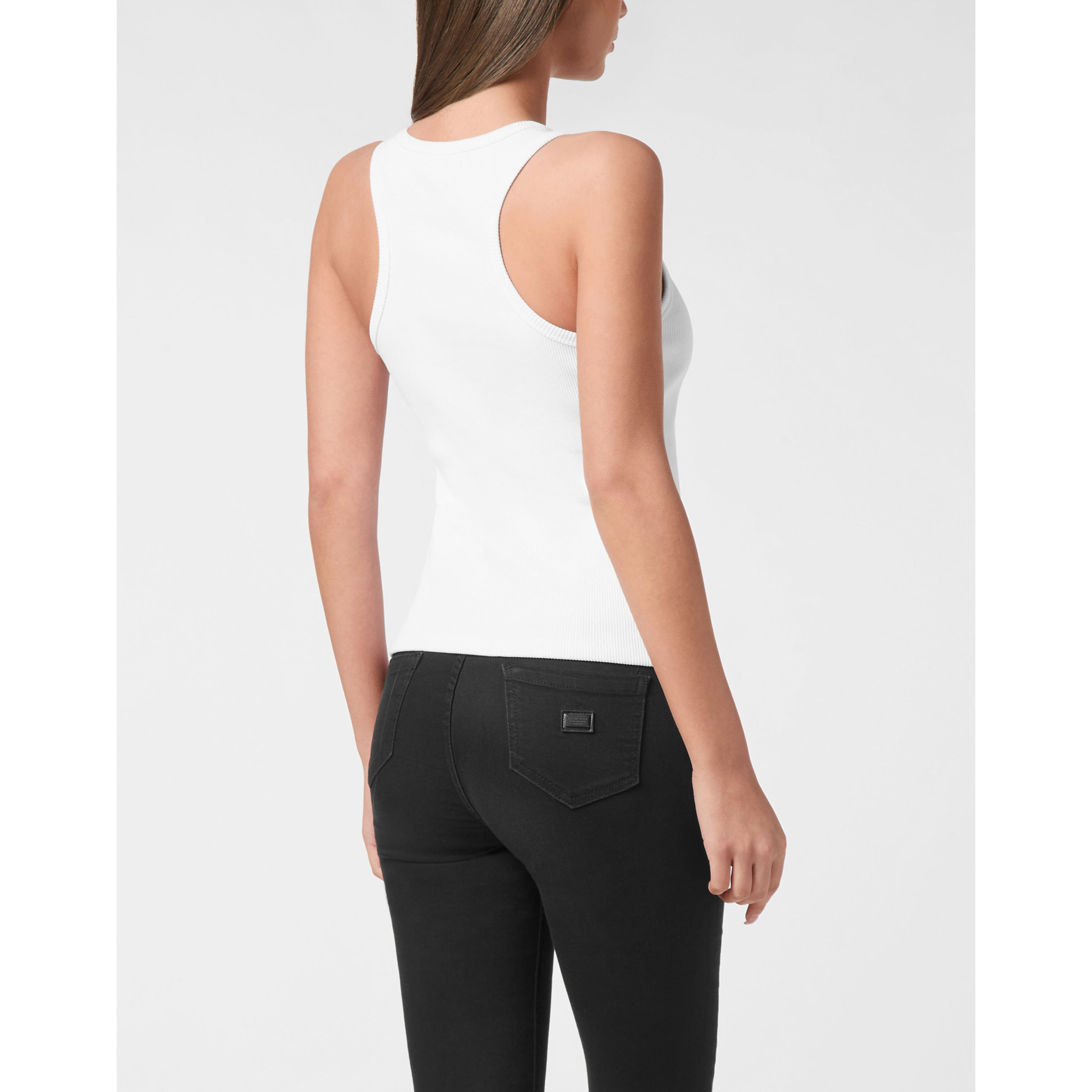 PHILIPP PLEIN Tank Top HEXAGON