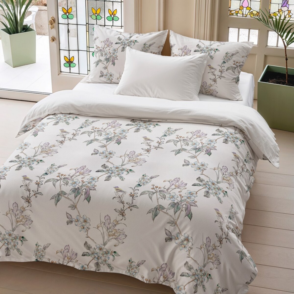 Housse de couette seiren blanc