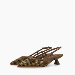 ZAPATOS DE SALÓN A-CASIA MARRONES