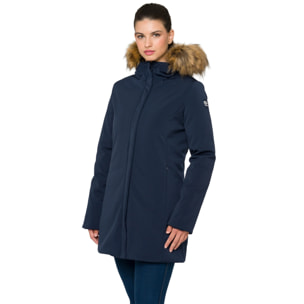 Parka DAHLIA acolchada impermeable azul