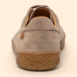 Zapatos N5395 SILK SUEDE TAUPE /AMAZONAS color Taupe