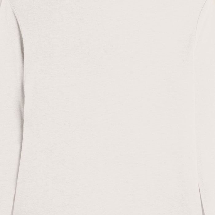 T-shirt donna manica lunga con stampa animalier oro rosa