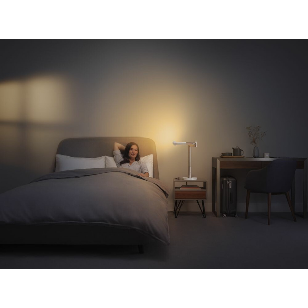 Lampe de Bureau Dyson Solarcycle Morph Blanc/Argent