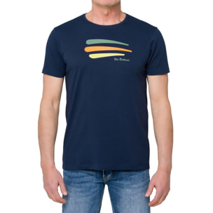 Camiseta de algodón 150 gr Hot Buttered Balian Azul marino