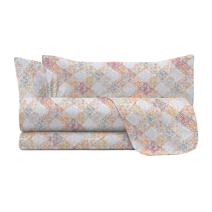 COMPLETO LETTO MATRIMONIALE ATHENA - 100% COTONE MADE IN ITALY