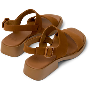 Sandalias - CAMPER Dana - Marron - Cuero nobuk