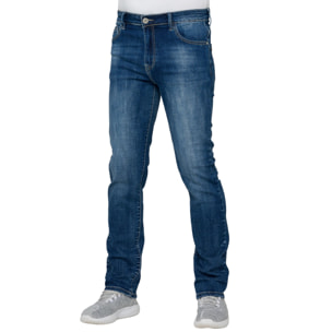 Pantalón denim 5 bolsillos Rupal Azul