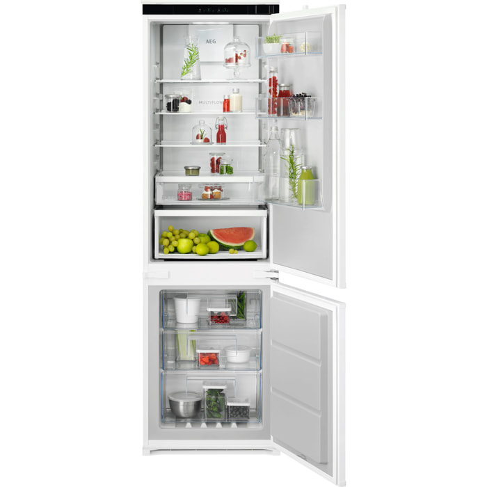AEG Frigorífico combi de integración Serie 6000 Twintech® No Frost de 177,2 cm NSC6M18FDS | Reacondicionado