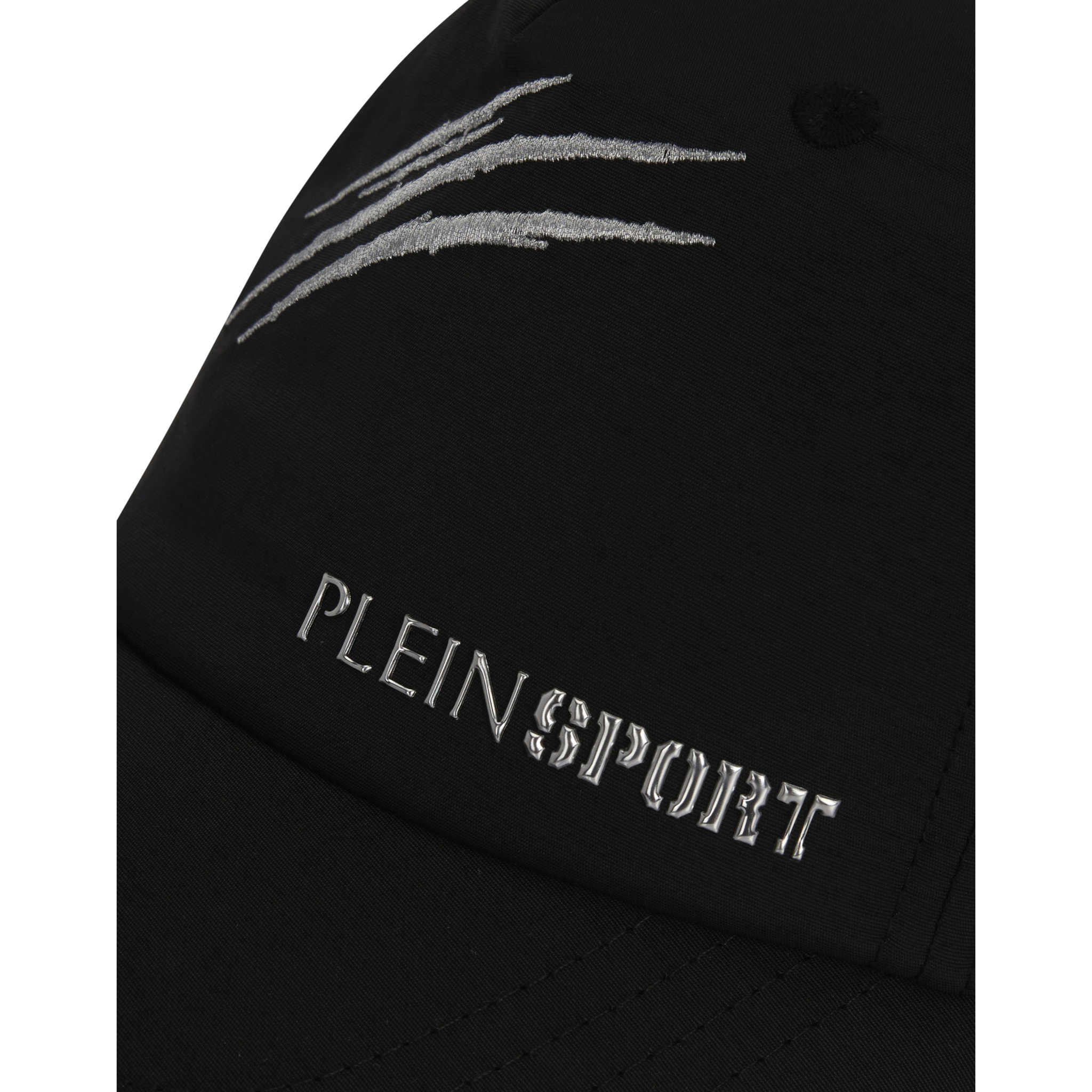 PLEIN SPORT Baseball Cap PS Chrome