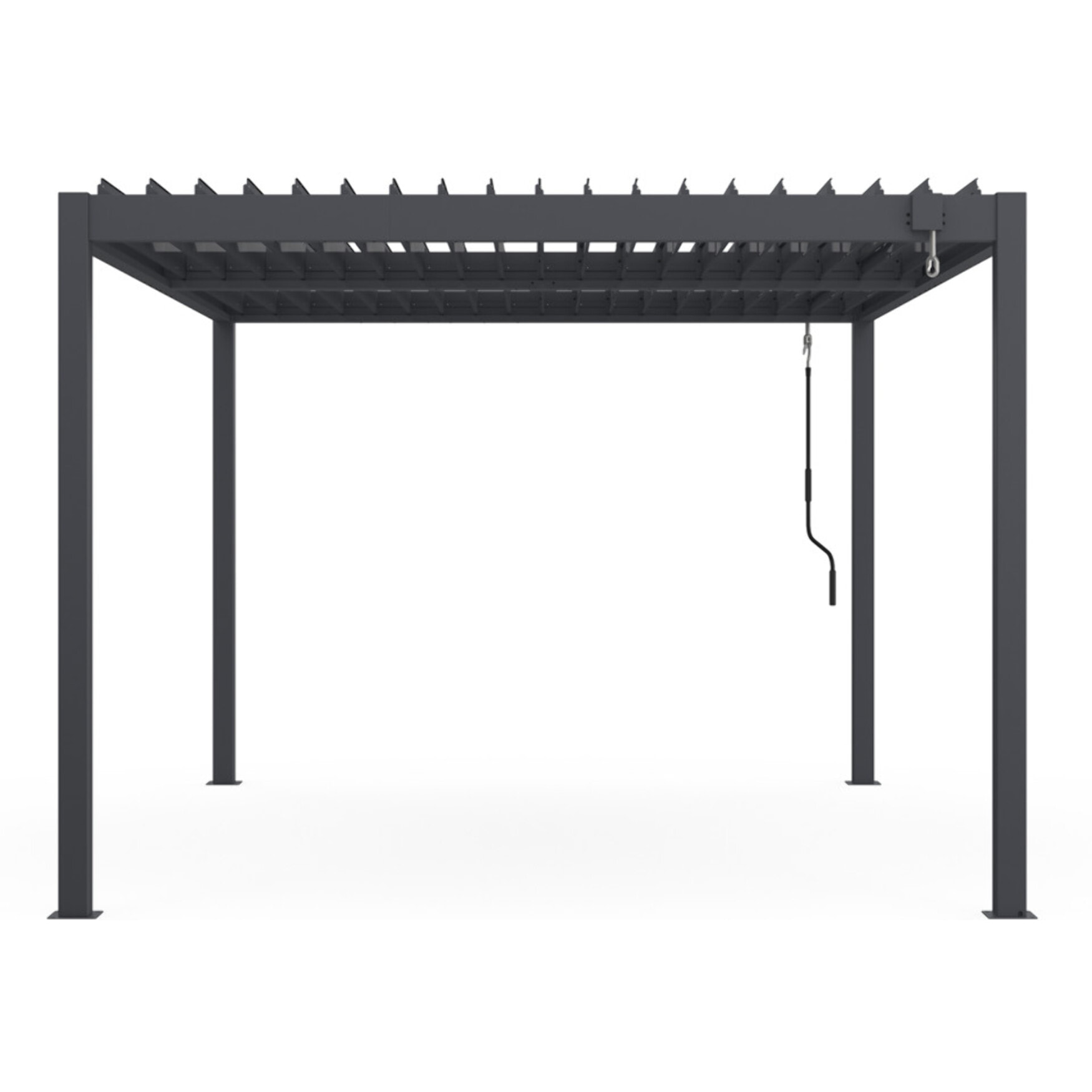 Pergola bioclimatique 3x4m lames orientables