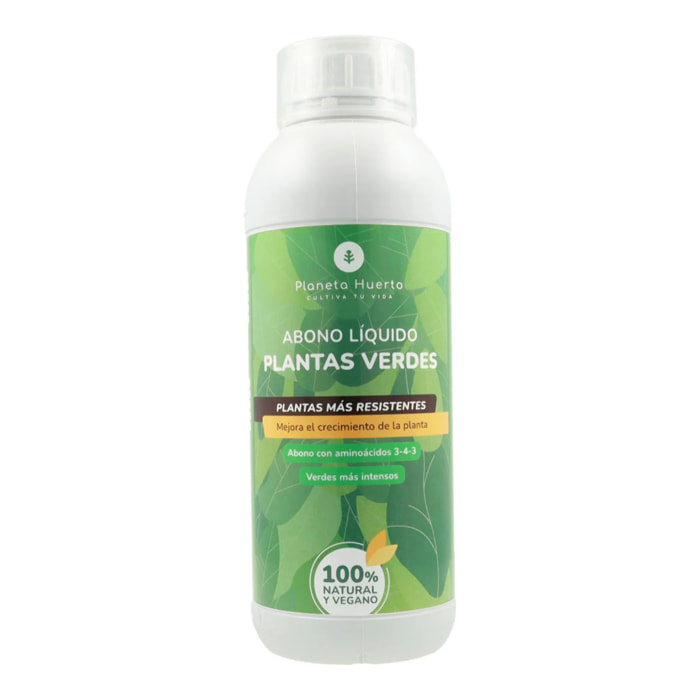 Abono Líquido Plantas Verdes Planeta Huerto 1 l