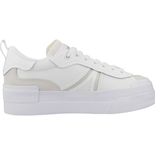 SNEAKERS LACOSTE L004 PLATFORM CONTRASTED