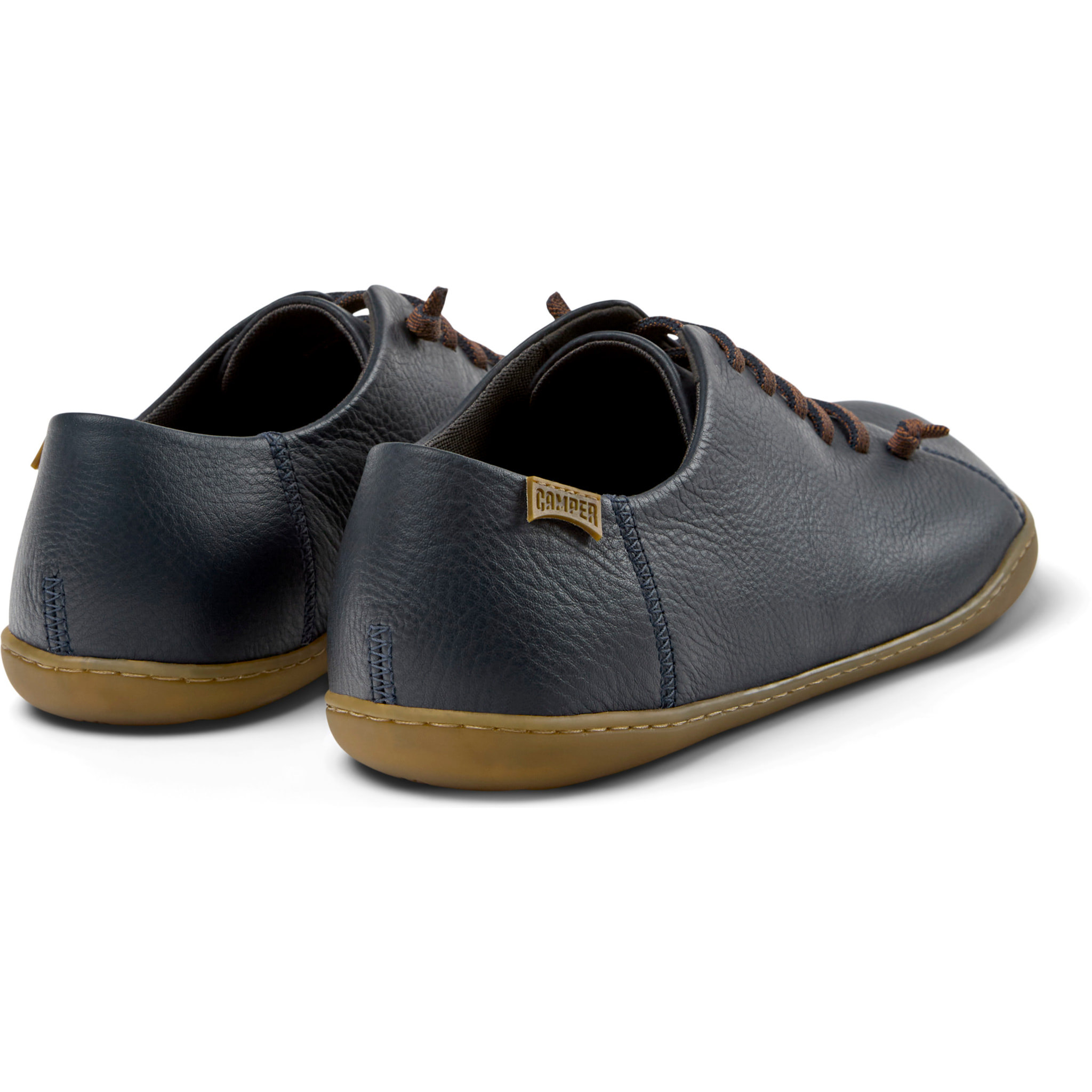 Zapatillas - CAMPER Peu Cami - Azul - Cuero liso