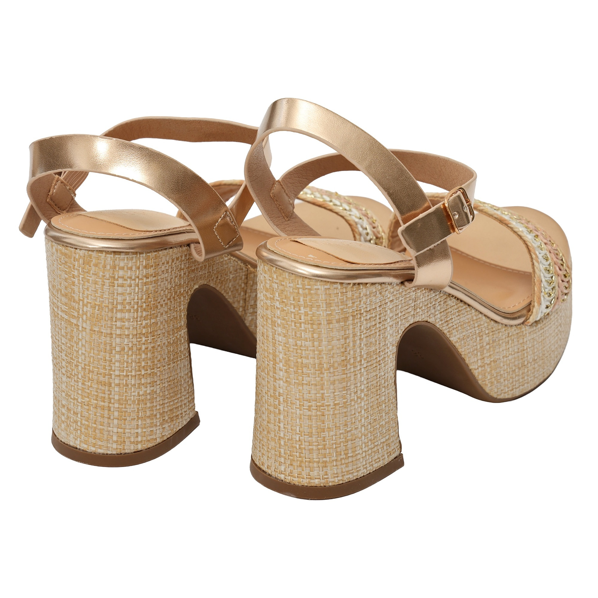 Sandali cinturino - tacco 11,0 cm - plateaux 4,0 cm