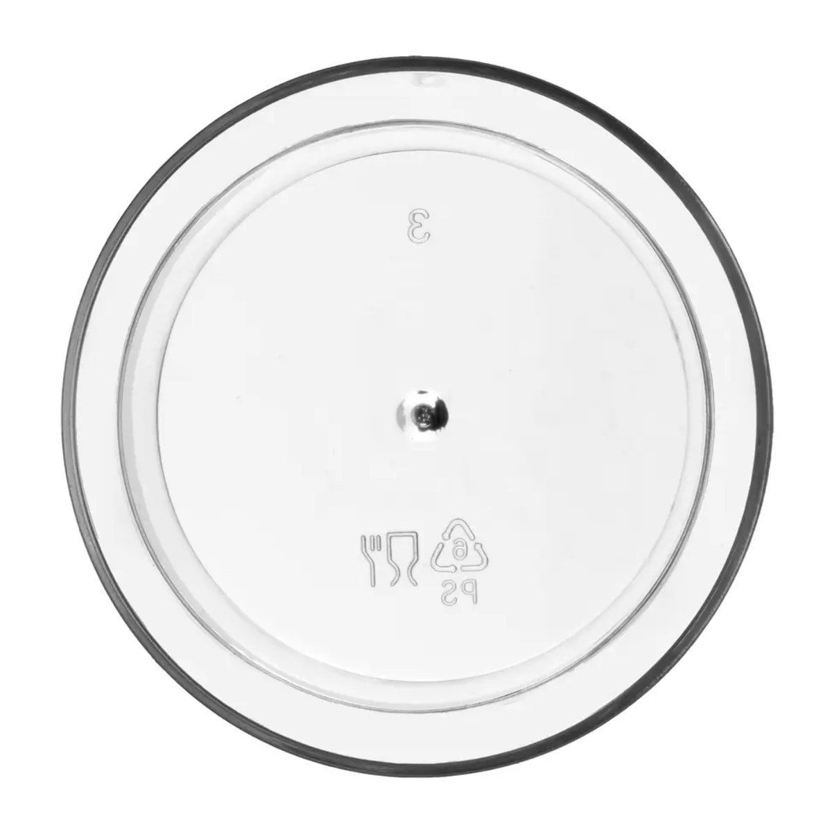 8 verrines bisautés plastique