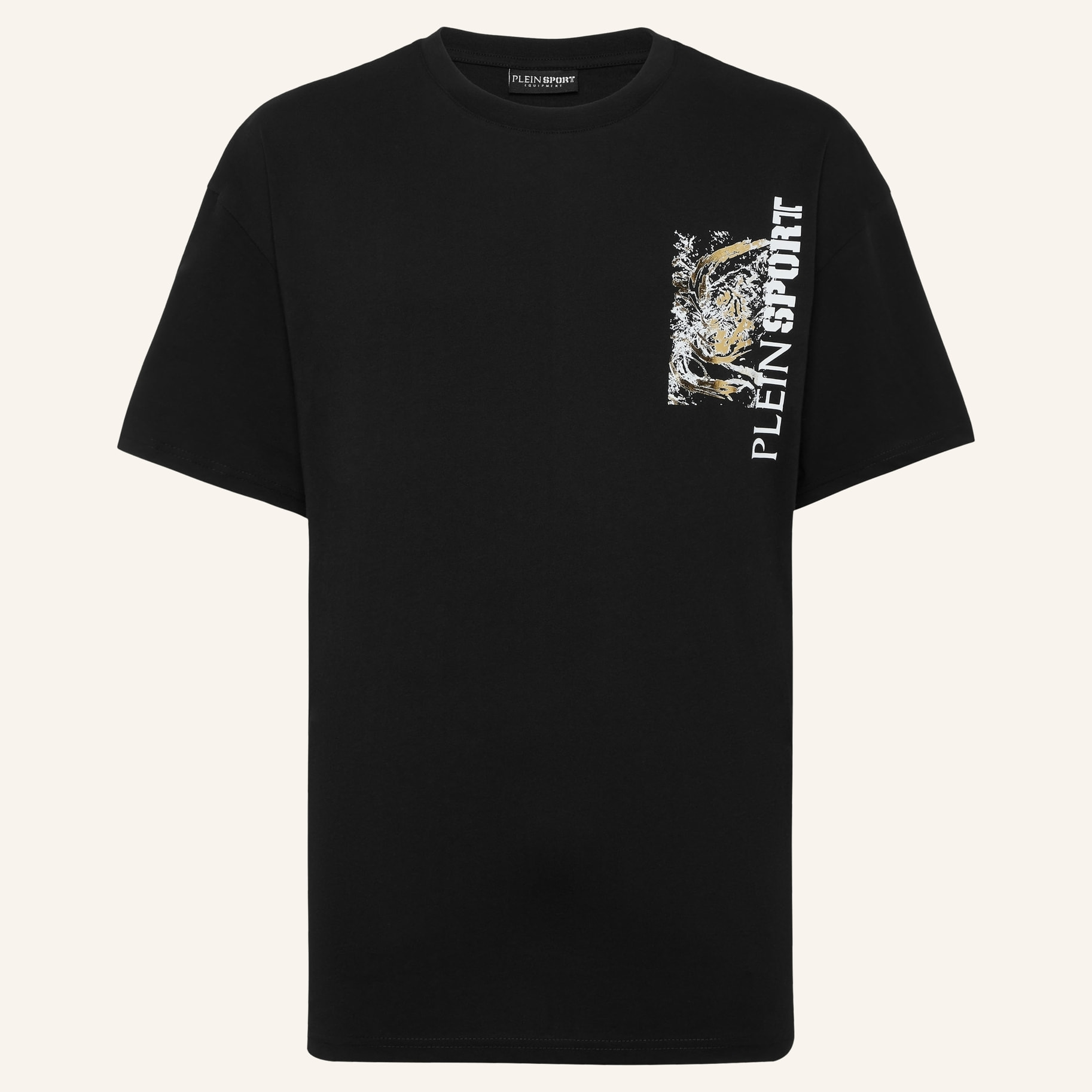 PLEIN SPORT Camiseta Cuello Redondo Ss TIGER