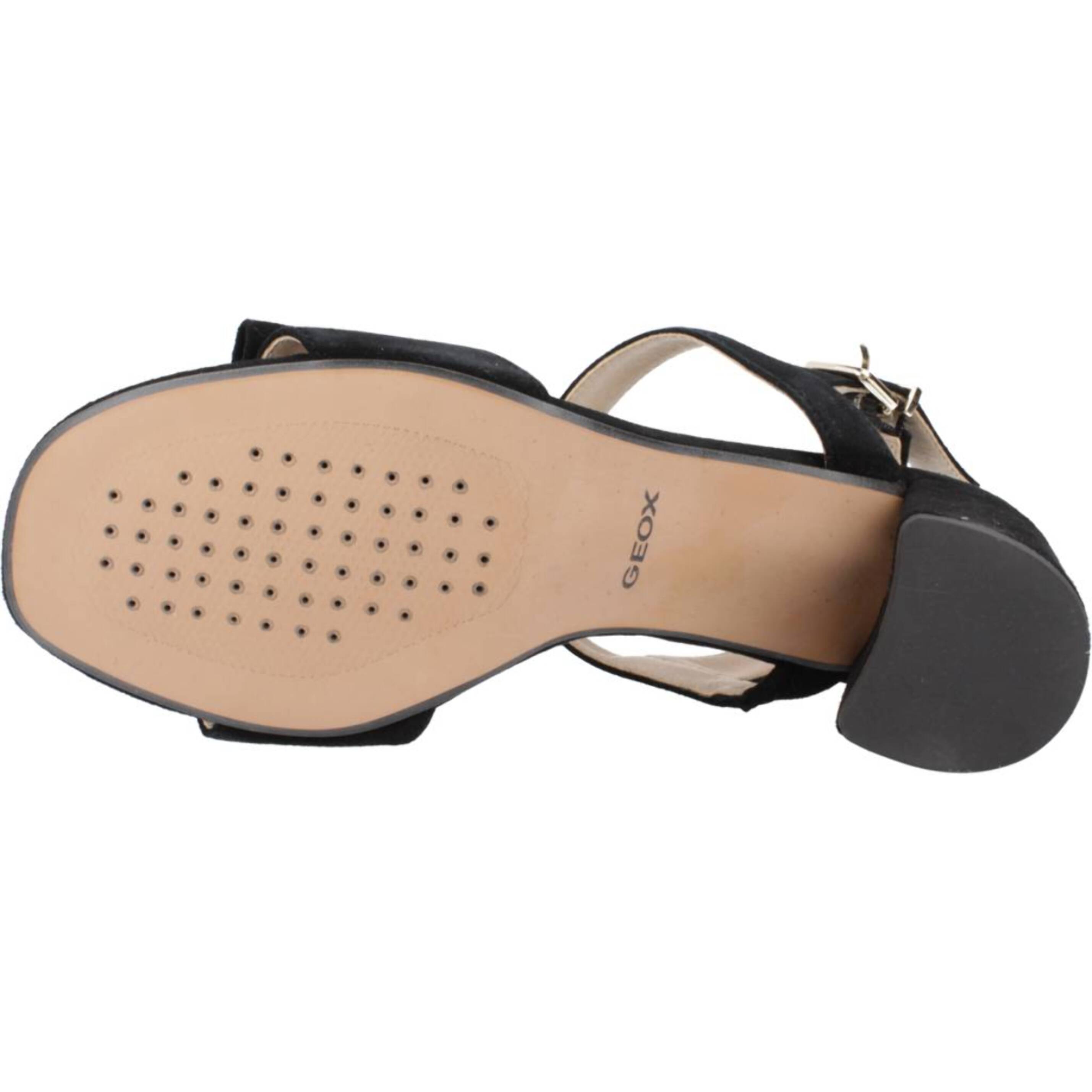 Sandalias Mujer de la marca GEOX  modelo D GLADIOLA NEGRO