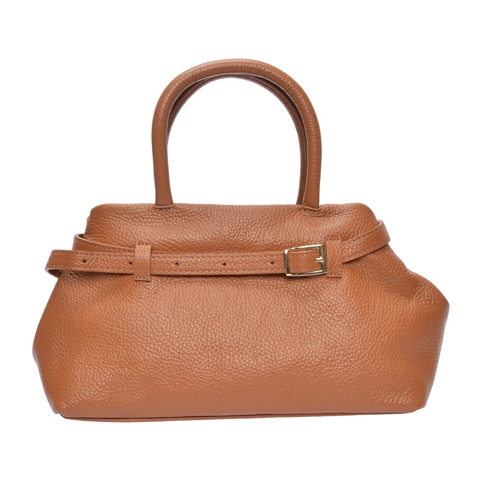 Borsa a mano Anna Luchini Cammello