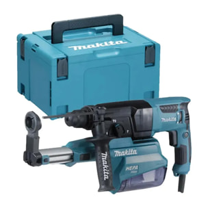Martillo perforador MAKITA SDS-plus 800W - Ø26mm - maletín + accesorios - HR2650JX14