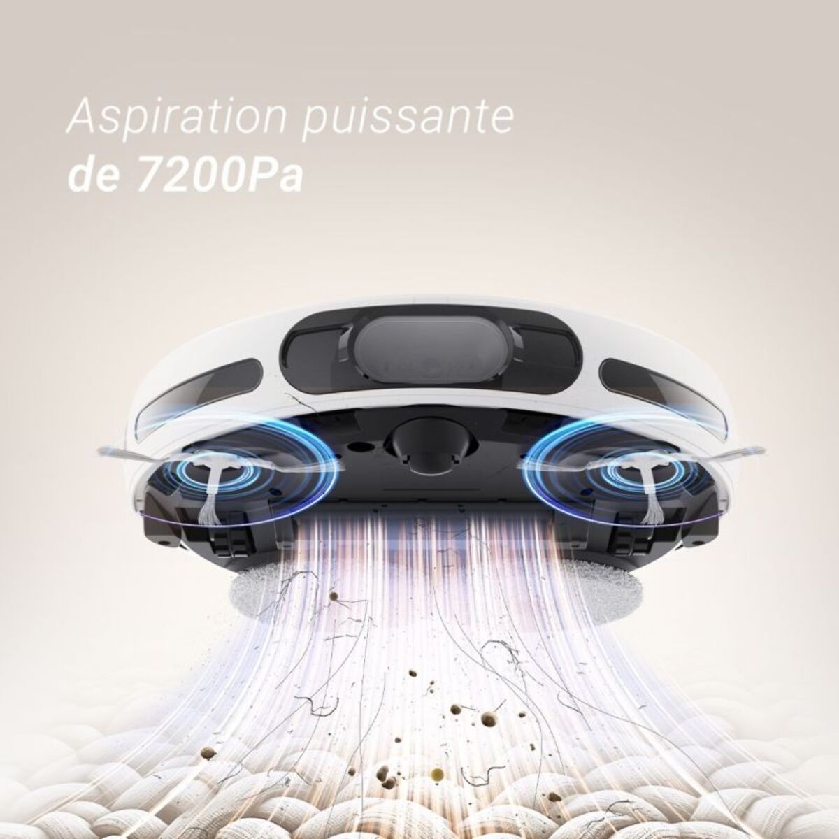 Robot Aspirateur Laveur EZVIZ RS20 Pro