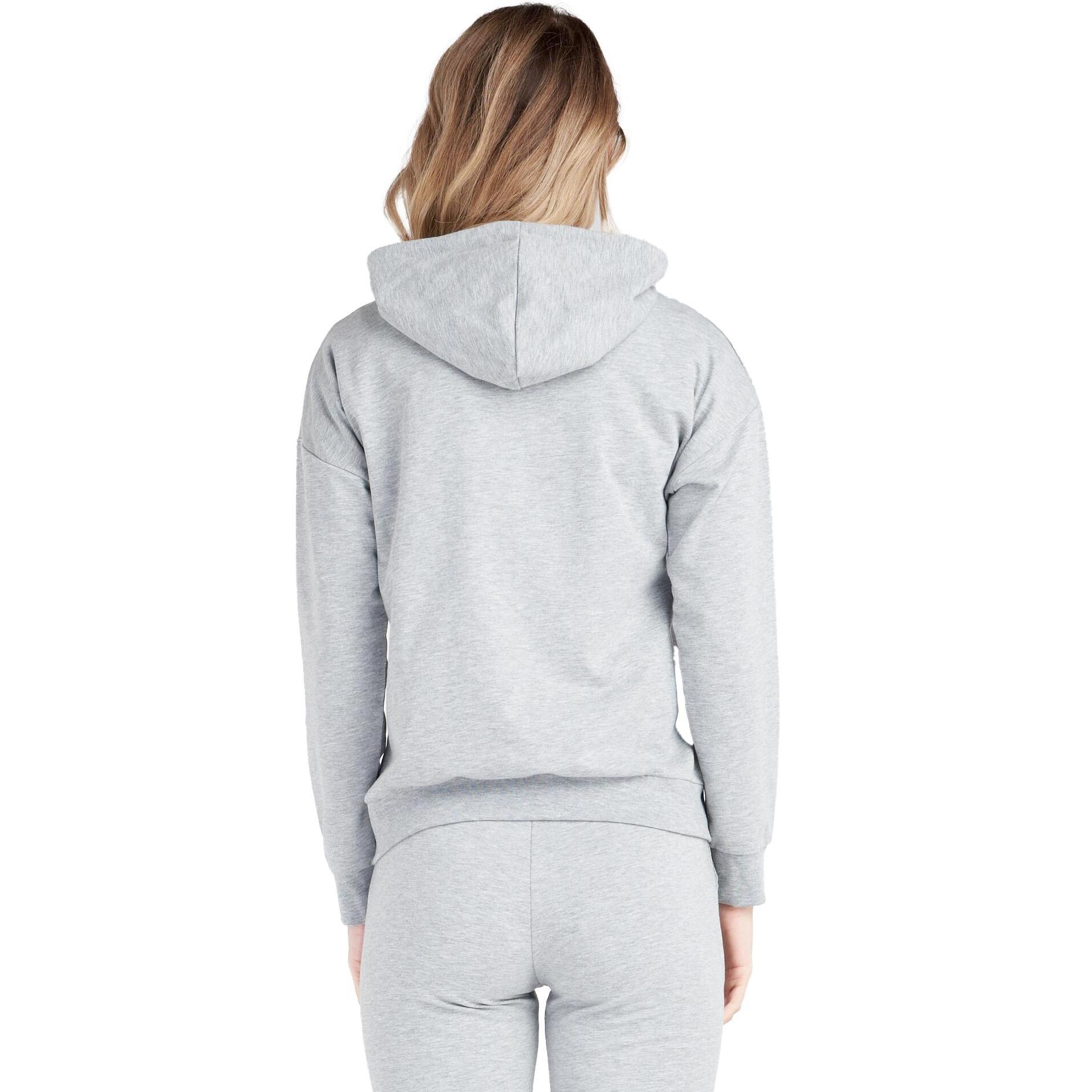 Chándal de mujer neón con capucha y cremallera