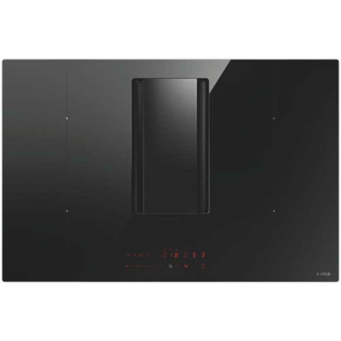 Plaque induction aspirante ELICA NIKOLATESLA ALPHA BL/A/78 (évac/recycl)