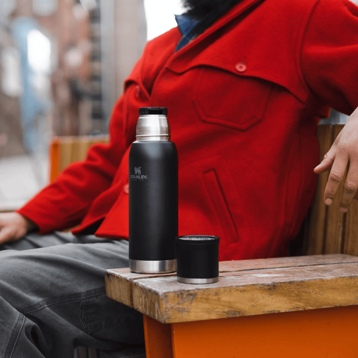 Termo Café - 0,75L - ADVENTURE TO-GO BOTTLE - Black