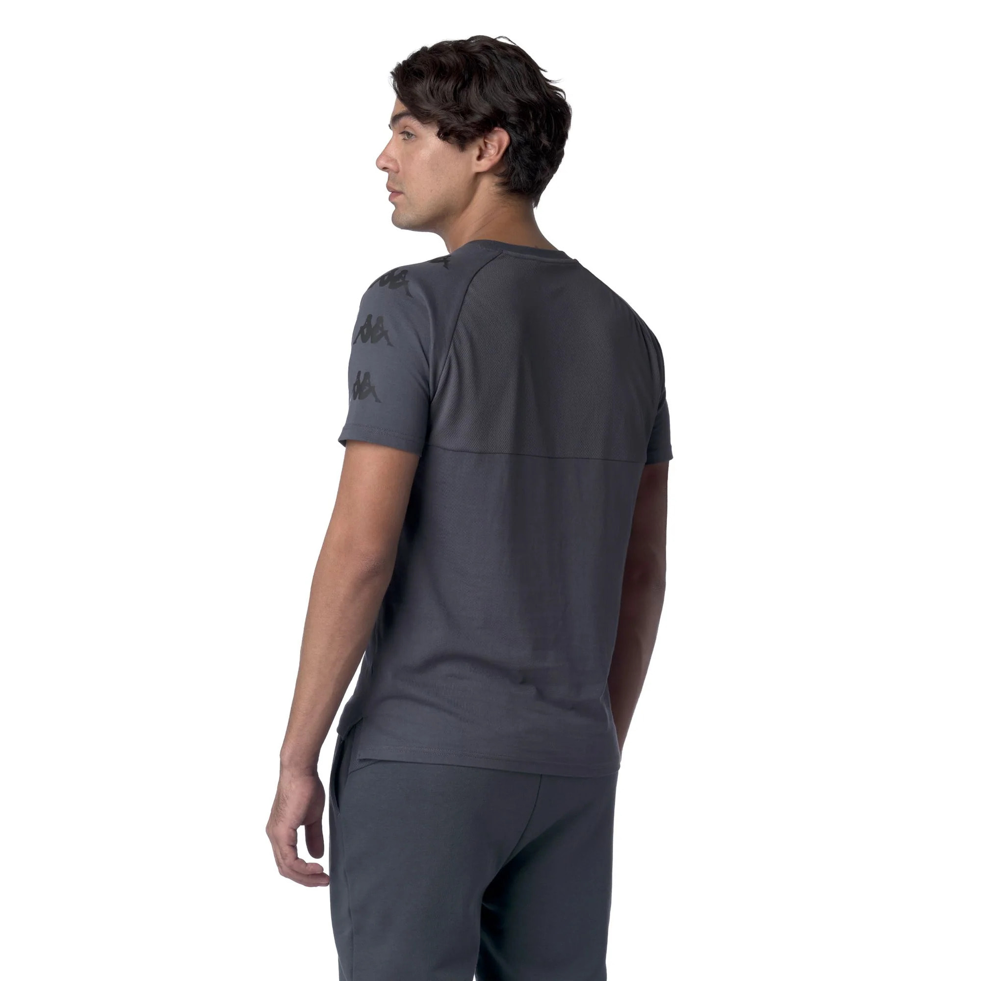 Kappa - T-Shirts & Top Uomo Grigio - Gonni